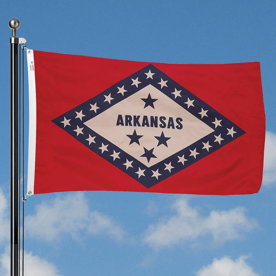 Betsy Flags 3' x 5' Nylon Arkansas State Flag - Walmart.com - Walmart.com