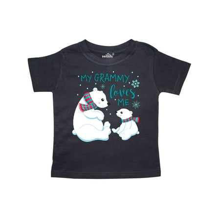 My Grammy Loves Me- cute polar bears Toddler T-Shirt