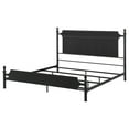 thumbnail image 4 of Coaster Cameron 51-inch Metal Eastern King Panel Bed in Black, 4 of 10