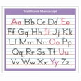 thumbnail image 4 of North Star Teacher Resources Adhesive Traditional Manuscript Desk Prompt, Pack of 36, 4 of 4