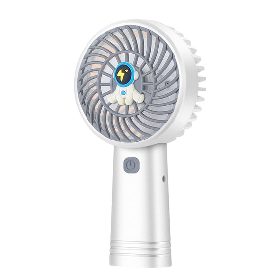 Miwamany Cartoon Mini Small USB Fan,Portable High Wind Power Rechargeable Handheld Fan for Students and Kids,3-Speed Adjustable Quiet Air Circulator for Summer Outdoor Travel,Beach,and Camping
