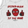 thumbnail image 2 of Men's Marvel Spider-Man: No Way Home The Man  Tank Top White 2X Large, 2 of 4