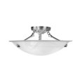 thumbnail image 1 of Livex Support de Plafond Oasis en Nickel Brossé, 1 of 4