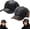 2pcs, D, variant on Men's Winter Hat with Sheepskin Flat Top Earmuffs Faux Leather Baseball Cap Flip-Down Ear Protection Soft Thick Fabric