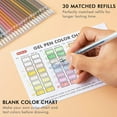 thumbnail image 4 of Shuttle Art 60 Pack Earth Tone Gel Pens, 30 Brown Earth Tone Gel Pens with 30 Refills for Adults Coloring Books Journaling Drawing Nature, Landscapes, Animals Scenes, 4 of 8