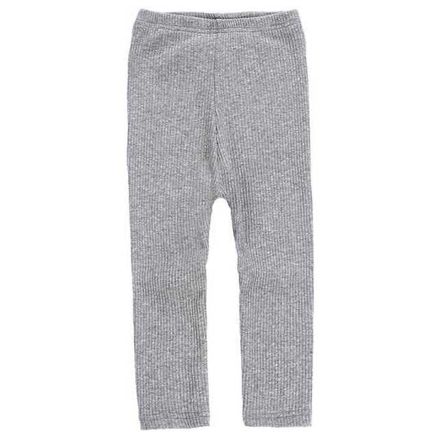 Leggings ajustados de invierno para niñas pequeñas, pantalones elásticos y cálidos