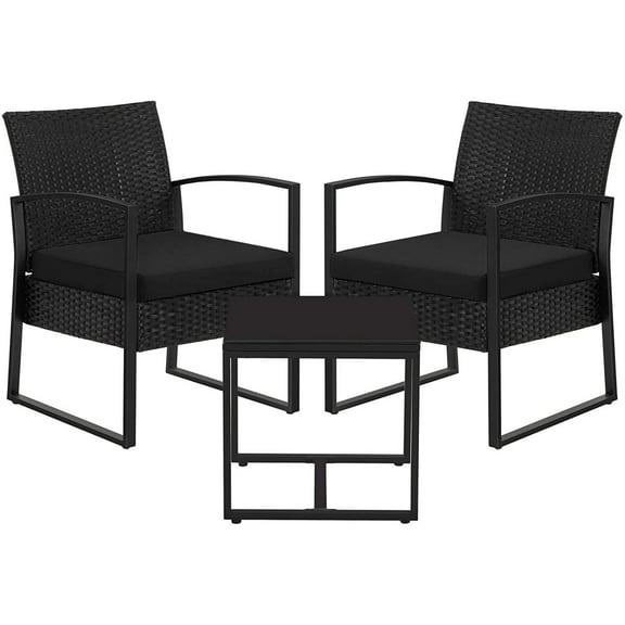 Boutique Home 3-Piece Bistro Outdoor Patio Furniture Set