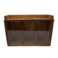 thumbnail image 2 of de madera Banco de dinero Artesanía portátil Decorativo Creativo Caja de ahorro de dinero Banco de monedas para mesa Estantería Sala de estar CUTICAT Hucha, 2 of 8