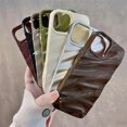 thumbnail image 4 of Luxury 3D Glossy Wavy 15 14 Pro Max Phone Case For iPhone 11 12 13 14 15 Pro Max X Xr Xs 7 8 Plus Se 3 Shockproof Cover Gift, 4 of 5