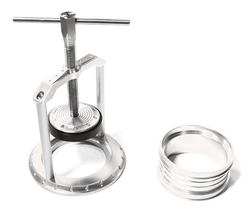 Integy RC Toy Model Hopups C27627SILVER Expert Tire Installation & Removal Tool for 1/10 Drift