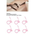 thumbnail image 4 of Pigment Ring Cup, Elastic Rings Dustproof Lid 8mm Depth 100pcs Microblading Ink Ring Cup Prevent Falling Off  for  Shops White,Yellow,Pink,Black, 4 of 7