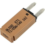 GLOSO E71 Mini ATM 5Amp Circuit Breakers Auto Reset (T1) - 1 Pack (5A)