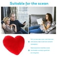 thumbnail image 2 of GOOHOCHY Red Heart Pillow Cushion 1Pack of Plush and PP Cotton Great for Home Decoration, 2 of 8