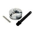thumbnail image 2 of JISADER 3 Jaw Chuck Compact Wear Resistant Replacement Portable for Mini Metal Lathe, 2 of 9
