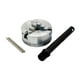 thumbnail image 2 of Mandril de torno de 3 mordazas, ligero, compacto y portátil, de repuesto, resistente al desgaste, para mini torno de metal con ., 2 of 8