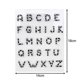 thumbnail image 1 of Letras del alfabeto de silicona decorativas para hacer tarjetas, patrón multifunción, bricolaje, álbum de recortes, decoración de álbumes de fotos, sello transparente, 1 of 4