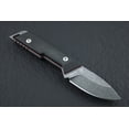 thumbnail image 2 of PROTO Drop Point EDC Full Tang Knife With a Sheath Included, 6mm Blade Thickness, Sleipner Steel 59-61 HRC, Modern Design by NN Knives, 2 of 7