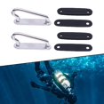 thumbnail image 3 of thinsony Scuba Diving Webbing Harness Belt Retainer Stopper Weight Belt Slide Keeper, 3 of 9