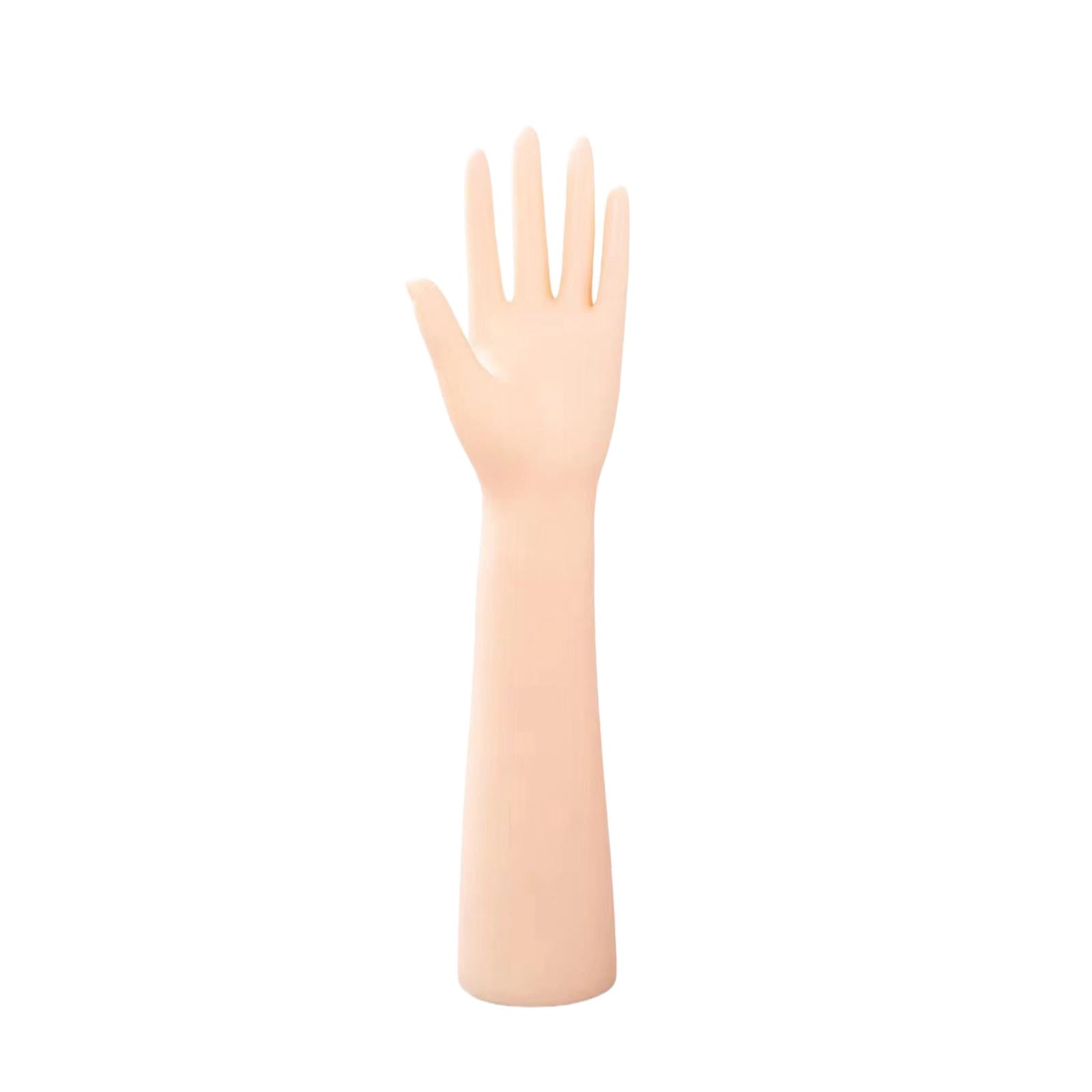 Milageto Female Mannequin Hand Elegant Lightweight Commercial Use Extended Hand Model Left Hand