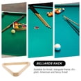 thumbnail image 4 of KAKOWELY 1Pack Wooden Pool Triangle Rack For Artistic Setups And Home Entertainment, 4 of 8