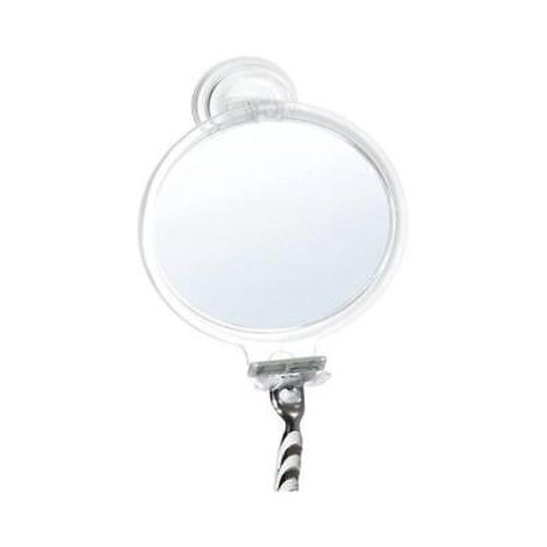 InterDesign iDesign Clear Plastic Shower Mirror