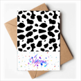thumbnail image 1 of Dog Animal Art Grain Illustration Pattern Welcome Back Greeting Cards Envelopes Blank, 1 of 3