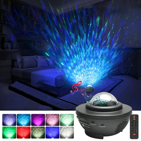 

Galaxy Star Projector Starry Projector Light with 21 Lighting Modes with Remote Control & Built-in Music Player Ocean Wave Star Projector/LED Nebula