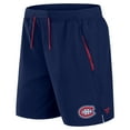 thumbnail image 2 of Men's Fanatics Navy Montreal Canadiens Authentic Pro Rink Performance Shorts, 2 of 3