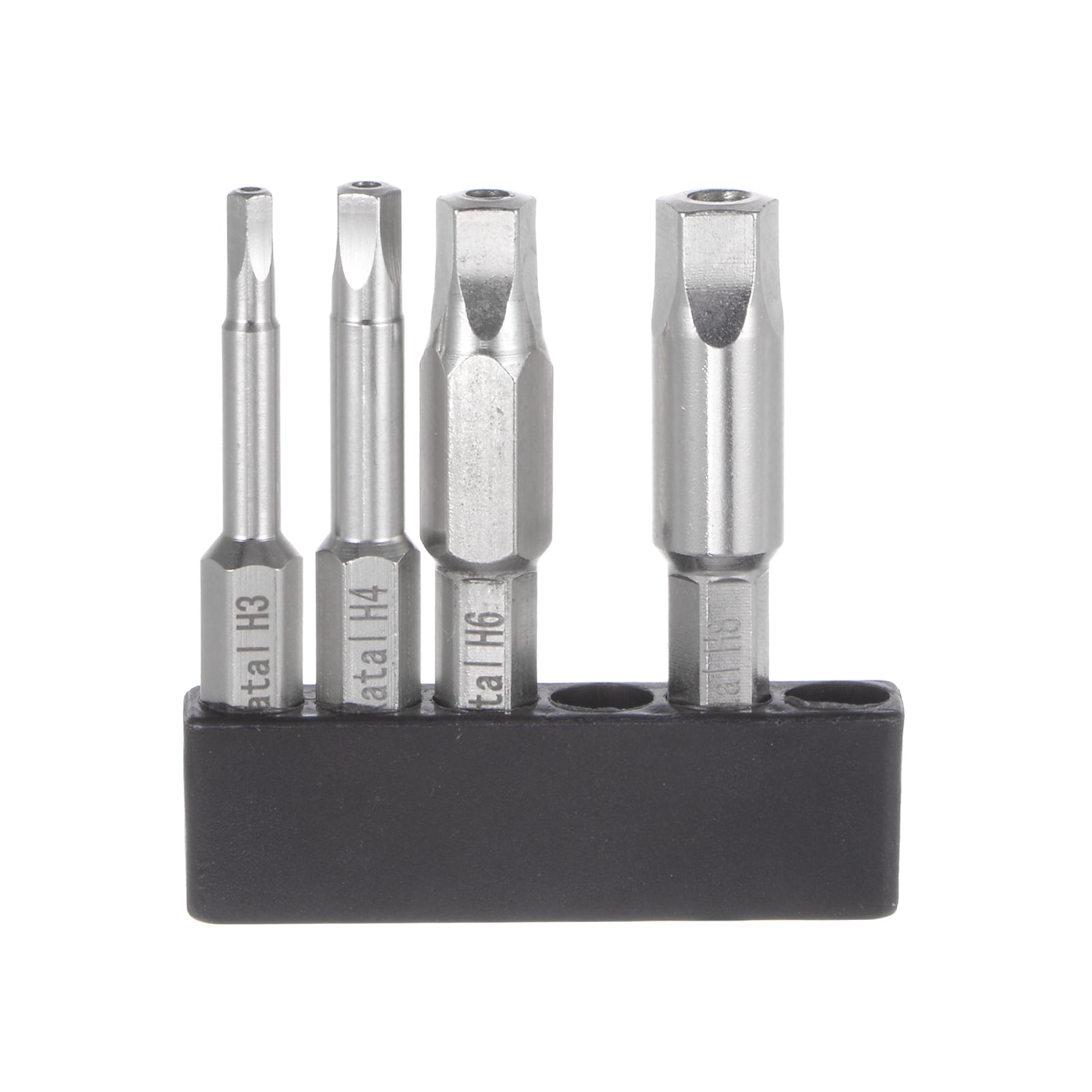 H3-H8 Magnetic Security Pentagon Screwdriver Bit Set 1/4