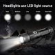 thumbnail image 2 of Super Powerful USB Rechargeable LED Flashlight, 5 Modes Waterproof IP65, Suitable for Camping and Hiking (Batteries Not Included), 2 of 4