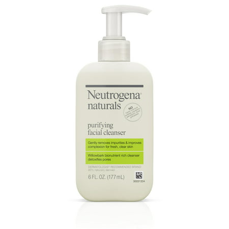 Neutrogena Naturals Purifying Face Wash with Salicylic Acid, 6 fl. (Best Salicylic Acid Products)