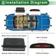 thumbnail image 3 of Sistema de radar de reversa Unique Bargains, sensor de estacionamiento trasero, sensor de estacionamiento delantero 2 6, 3 of 7