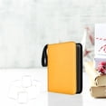 thumbnail image 4 of segolike Trading Card Binder Protector Carrying Case PU Leather with 50 Removable Yellow, 4 of 9