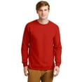thumbnail image 3 of Gildan Mens Ultra Cotton Long Sleeve T-Shirt , M, Royal, 3 of 18