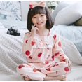 thumbnail image 1 of Conjuntos de pijamas de algodón para niñas, ropa de dormir para niños, conjuntos de ropa de noche de Feliz Navidad, ropa de casa, pijamas para bebés, 1 of 4