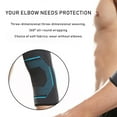 thumbnail image 6 of Kernelly Elbow Brace Compression Support Sleeve, Elbow Support Sleeve, 1 Pair, Blue, X-Large, 6 of 8