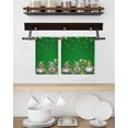 thumbnail image 3 of St. Patrick's Day Kitchen Dish Towels for Drying Dishes Set of 3, Spring Shamrock Gnomes Balloons Flag Green Waffle Weave Microfiber Hand Tea Bathroom Towels Quick Dry & Absorbent Towel 15.7x23.6, 3 of 7