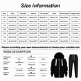 thumbnail image 3 of Toddler Little Boy Clothes Fall Winter Outfit Contrast Color Long Sleeve Cute Sweatshirt Top Pants Set Winter Casual for 6 18 Months 2T 3T 4T 5T 6T 7T 8T 9T Kids Boy(4-5 Years,Black), 3 of 7