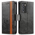 thumbnail image 2 of Compatible avec Realme Gt Explorer Master Étui Portefeuille en Cuir Blocage Rfid Porte-Cartes Folio Rabattable Antichoc, 2 of 3