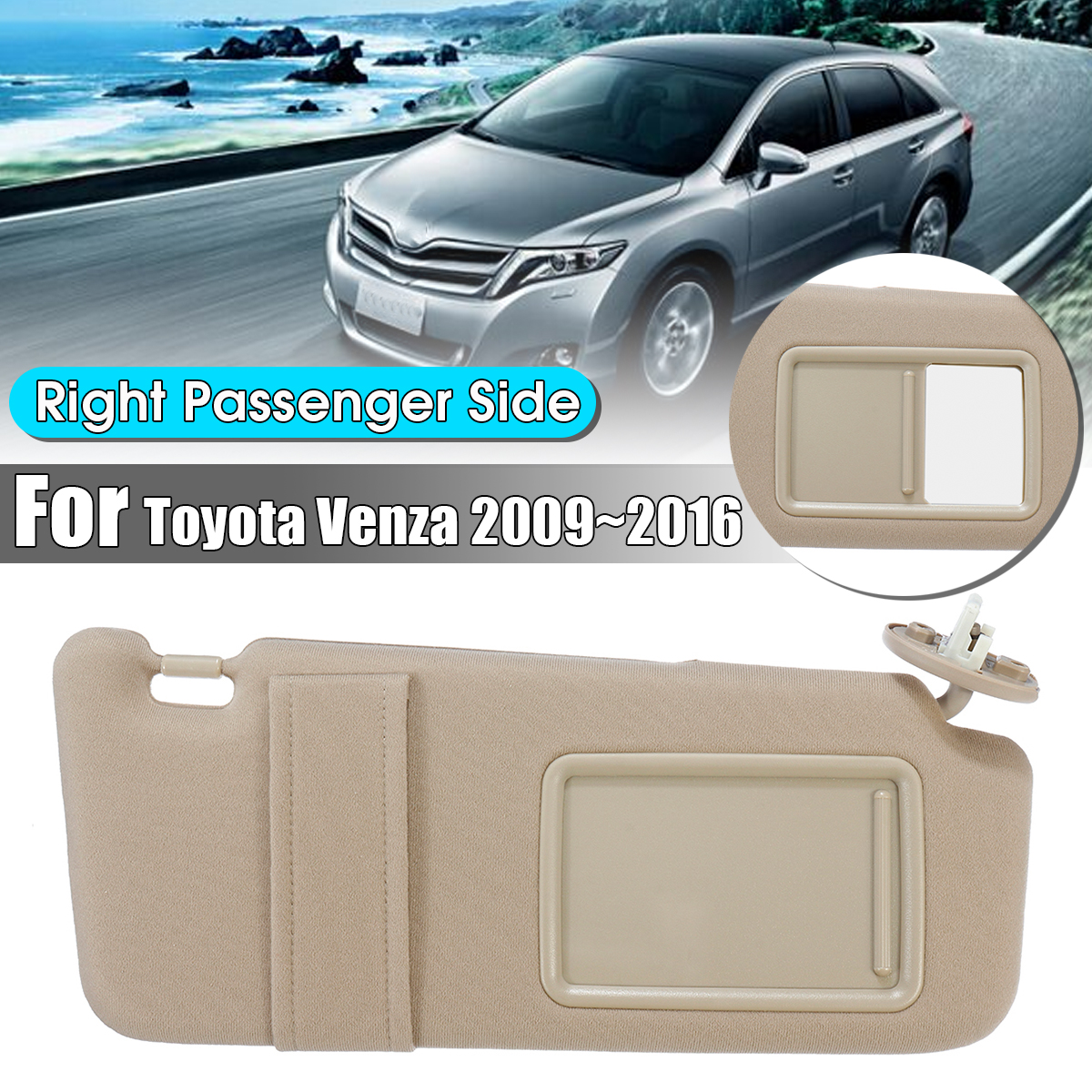 For Toyota Venza 20092016 743200T022A1 Right Passenger Side Sun