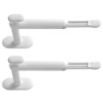 thumbnail image 1 of IDEANATEGRATE 2Ud Gancho De Pared Para Almacenamiento De Accesorios Con Adhesivo Reforzado Y Ajustable, 1 of 8