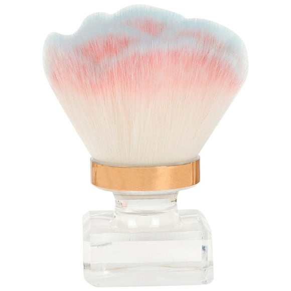 Brocha para polvos, brocha de viaje para base, brocha portátil para rubor, brocha de maquillaje, brocha para polvo de uñas
