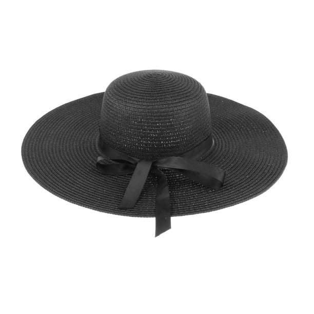 Sombrero plegable de verano con protección para mujer sombrero de sombrero enrolble para pya Sunnimix Sombrero de paja de ala ancha