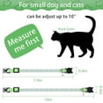 thumbnail image 2 of Mumup 4 Pieces Rhinestones Cat Collars Breakaway Cat Collar with Bell Bling Pet Accessories with Soft Velvet, 2 of 7
