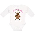 thumbnail image 3 of Inktastic Little Monkey Girl Girls Long Sleeve Baby Bodysuit, 3 of 5
