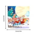 thumbnail image 4 of QTOCIO Christmas Decorations, Christmas Card Greeting Card with Envelope Merry Christmas Holiday Christmas Card Thank You Card Christmas Year Gift Christmas, 4 of 9