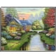 thumbnail image 2 of Bosque casa paisaje pintura de diamantes de imitación paisaje cristal punto de cruz decoración del hogar imagen de diamante Scienceny JJ14138-04, 2 of 6