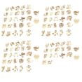 thumbnail image 1 of Matsuzay Paquete de 100 artesanías de animales de Natural, regalos exquisitos DIY, patrón aleatorio, viruta de madera, adorno de madera, costura Decoración del hogar Matsuzay HA012161-00, 1 of 6