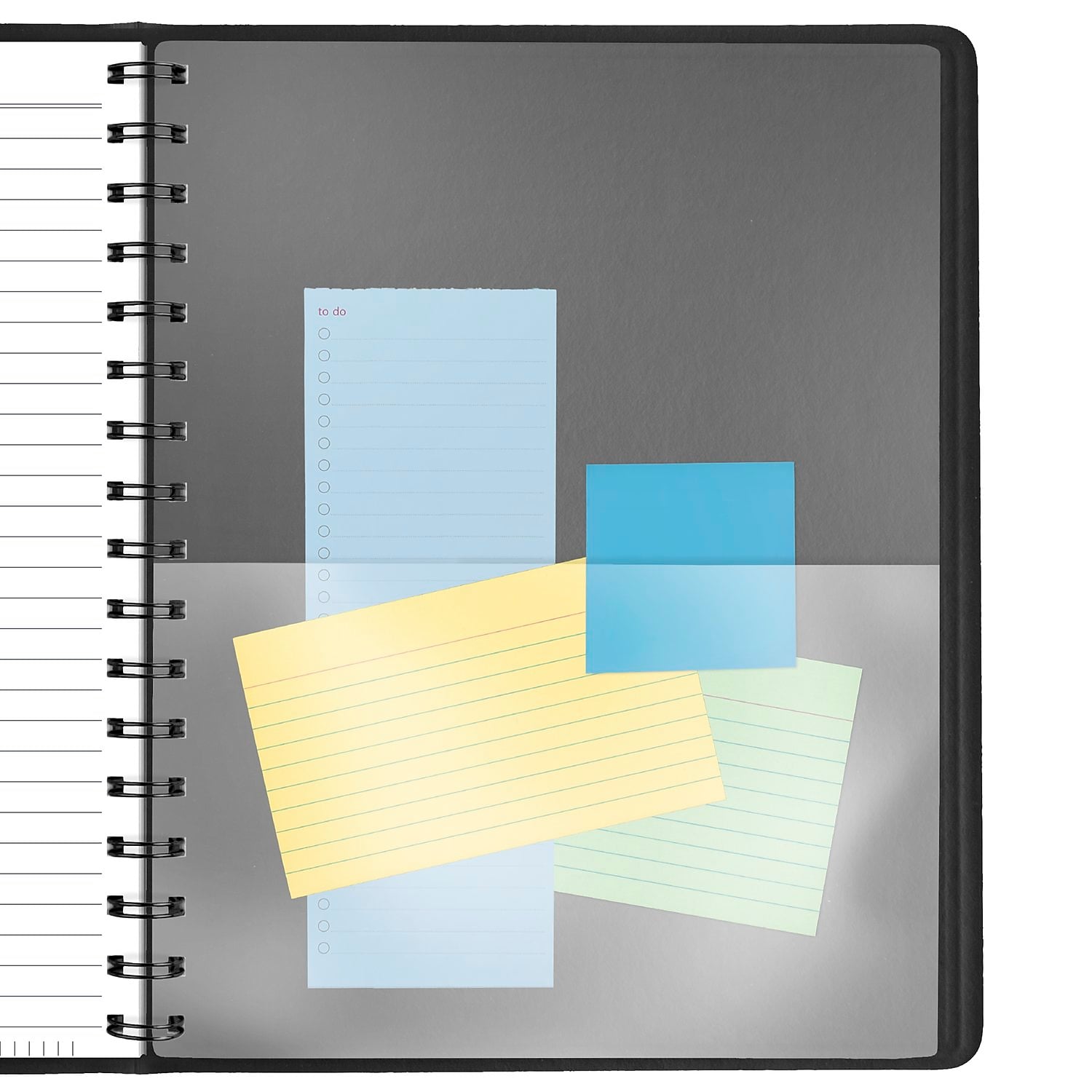 2026 AT-A-GLANCE 24-Hour 7" x 8.75" Daily Appointment Book Planner Faux Leather Cover Black