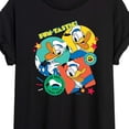 thumbnail image 3 of Disney - Donald Duck Sticker Look - Women's Oversized T-Shirt, 3 of 5